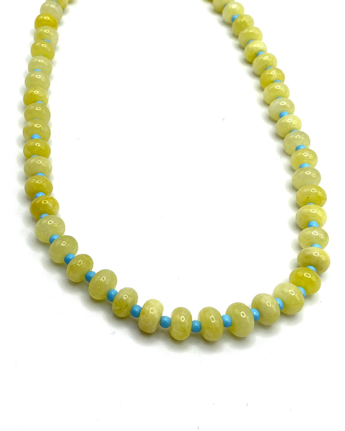 Semi Precious Stone Beaded Necklace