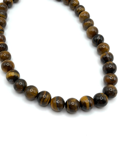 Chunky Semi Precious Stone Beaded Necklace