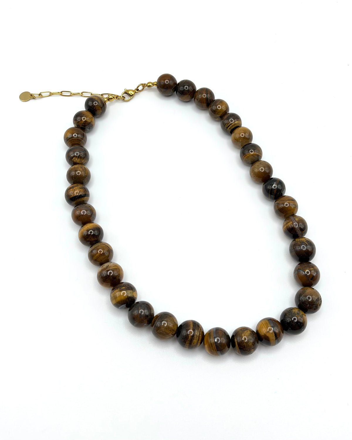 Chunky Semi Precious Stone Beaded Necklace