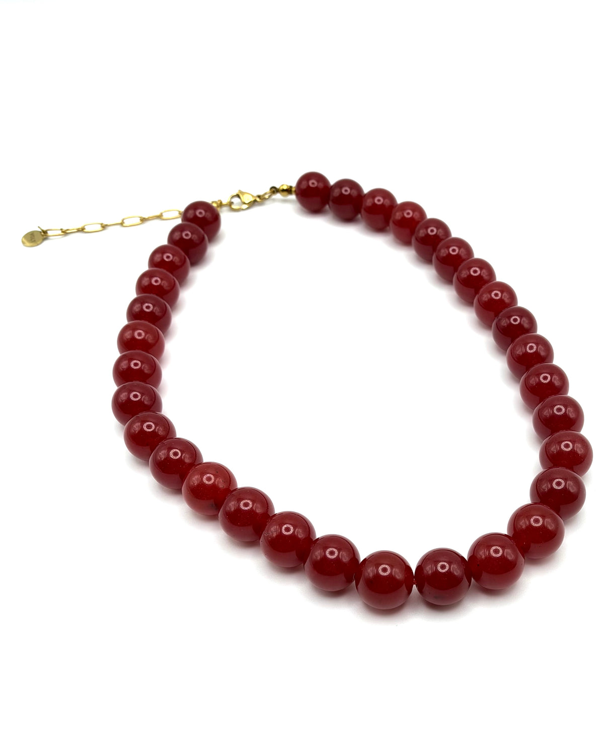 Chunky Semi Precious Stone Beaded Necklace