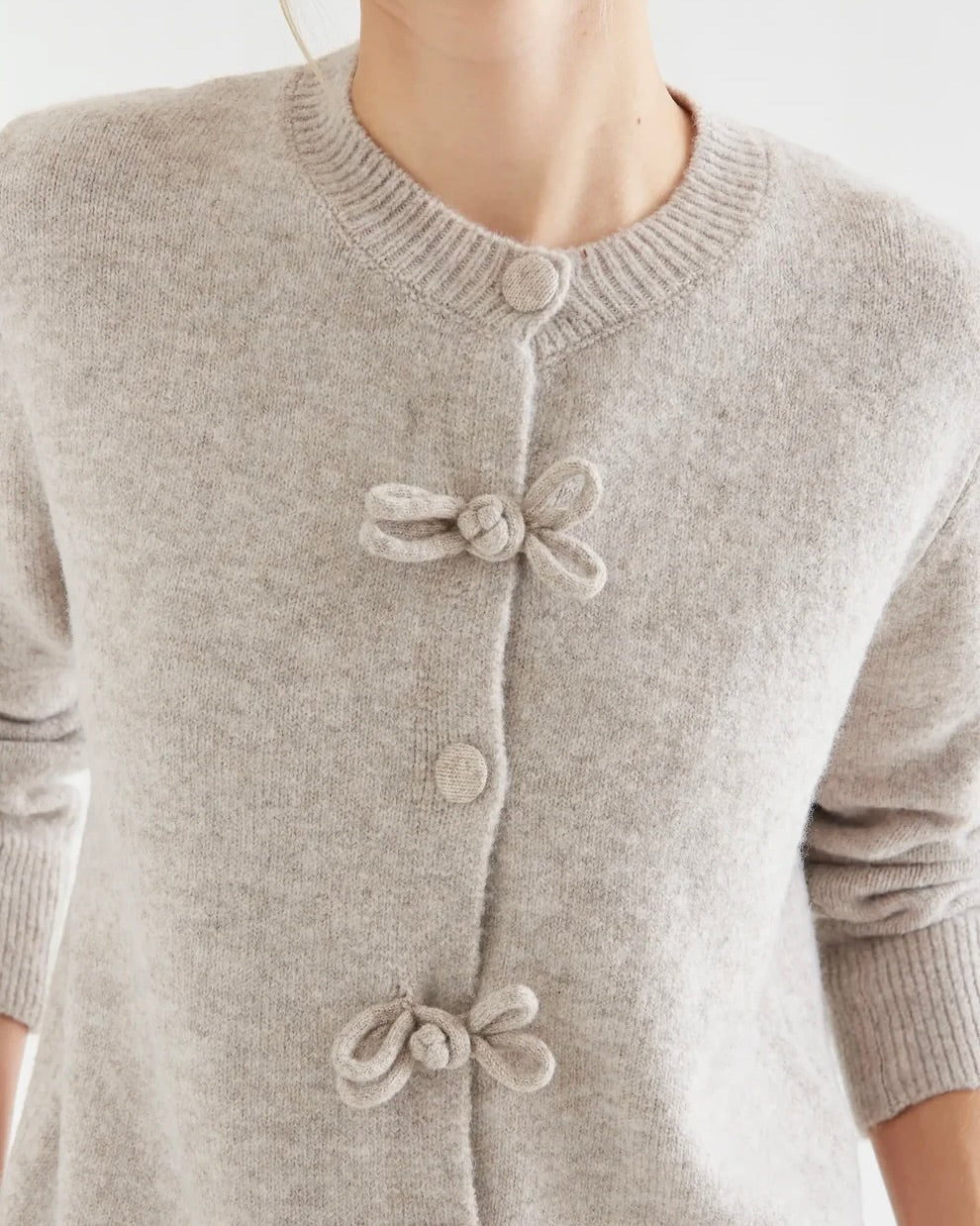 Compania Fantastica Talia Ribbon Cardigan