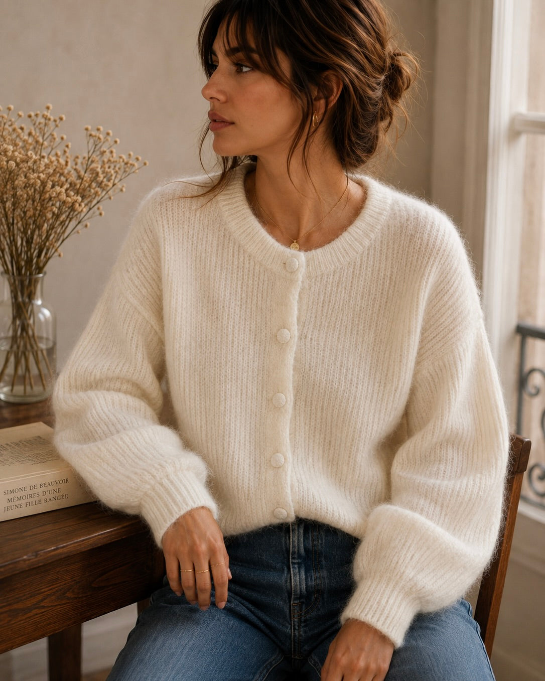 Teresa Ribbed Cardigan