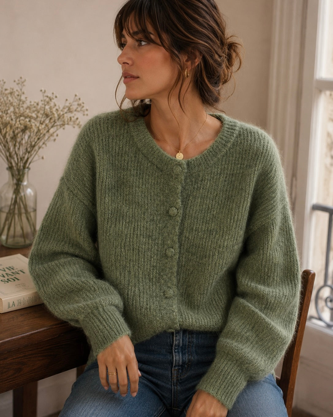Teresa Ribbed Cardigan