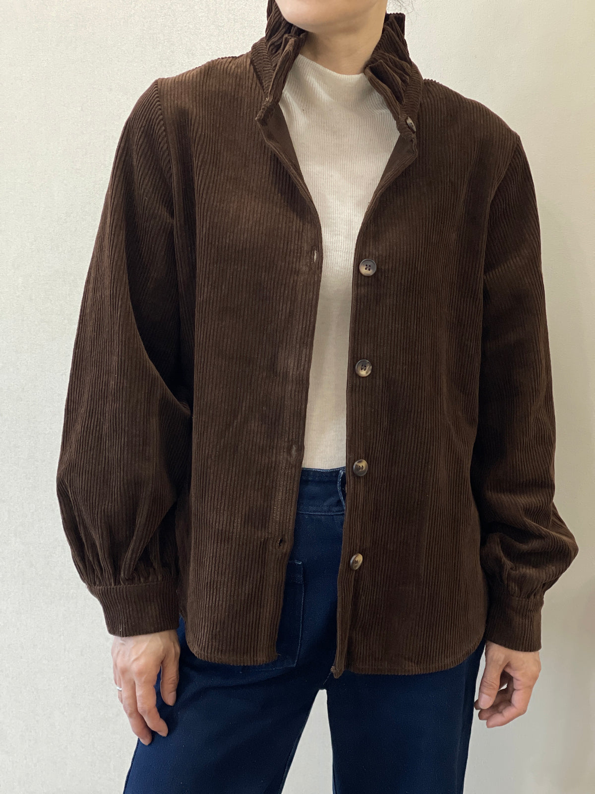 Trinny Cord Shirt Jacket