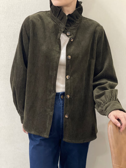 Trinny Cord Shirt Jacket