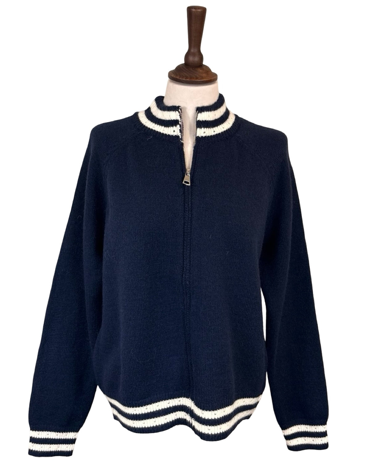 Uma Knitted Bomber Jacket