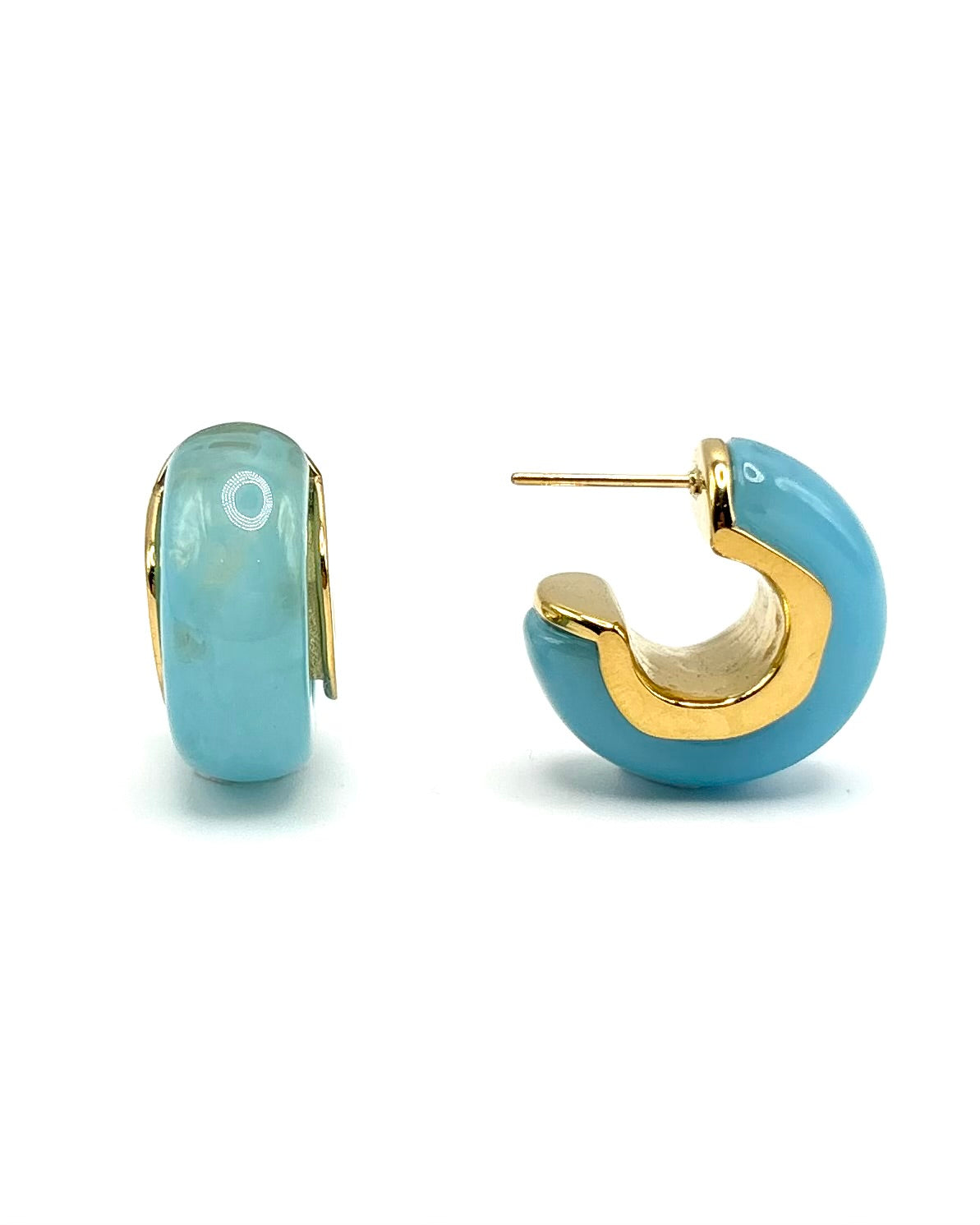 Resin Chubby Hoops