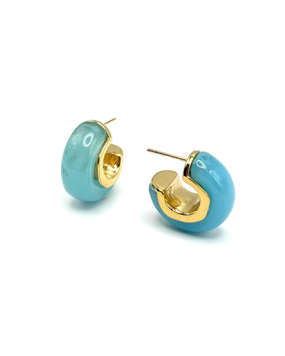 Resin Chubby Hoops
