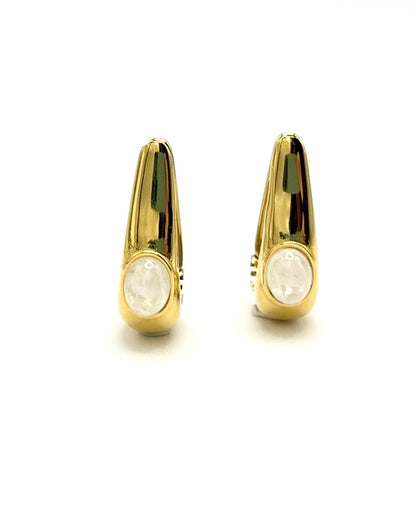 Horse Shoe Drop Earrings