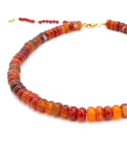 Natural Stone Beaded Necklace