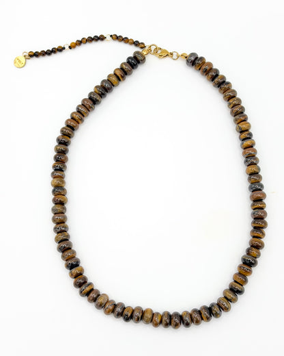 Natural Stone Beaded Necklace