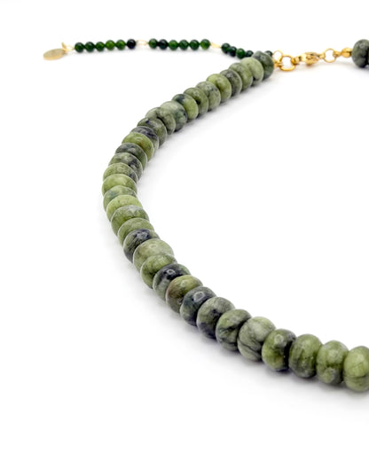 Natural Stone Beaded Necklace
