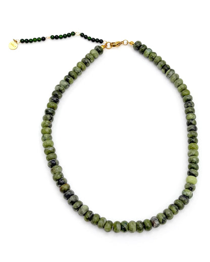 Natural Stone Beaded Necklace