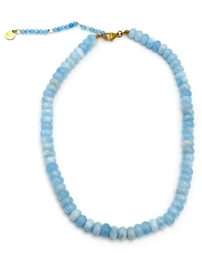 Natural Stone Beaded Necklace
