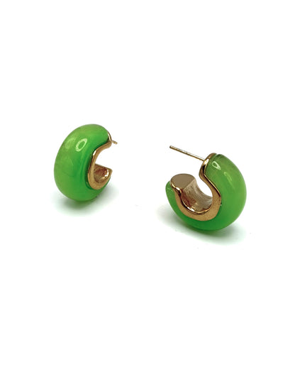 Resin Chubby Hoops
