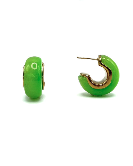 Resin Chubby Hoops