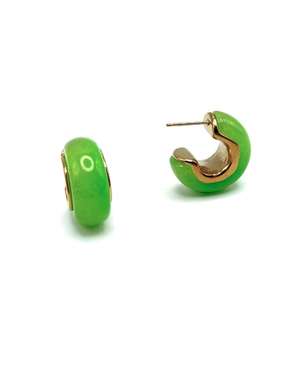 Resin Chubby Hoops