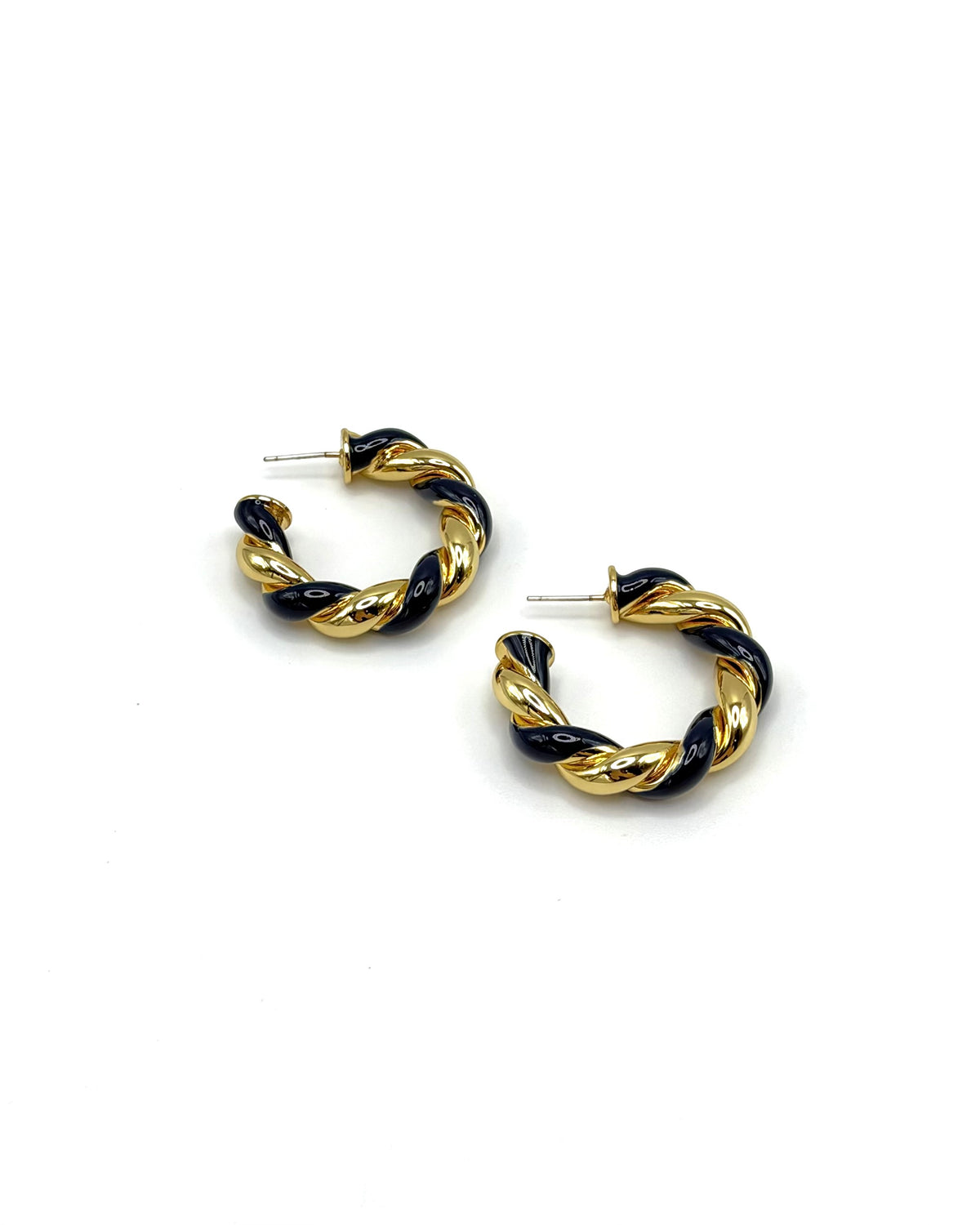 Twisted Hoop Earrings