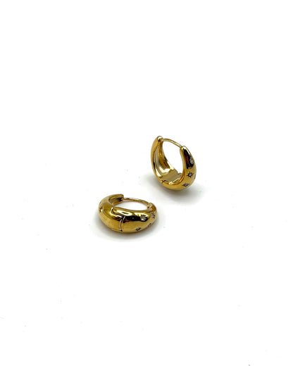 Cubic Zirconia Hoops