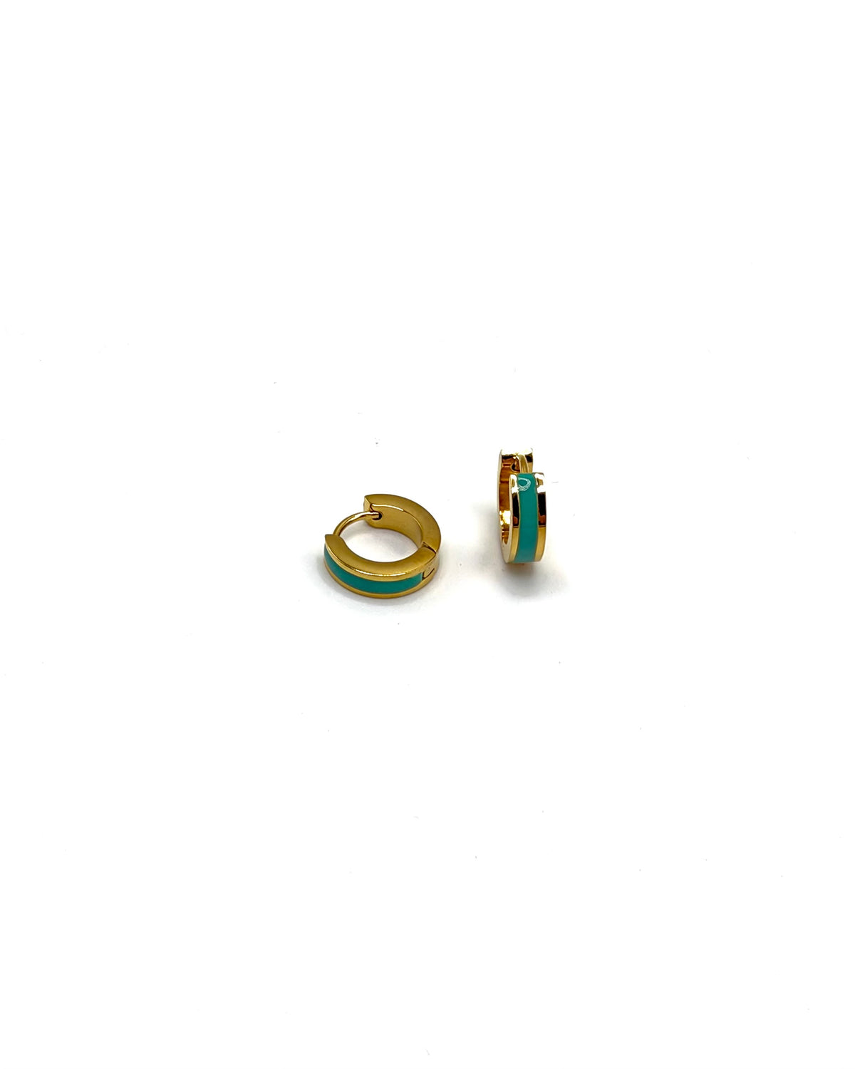 Enamel Small Hoops