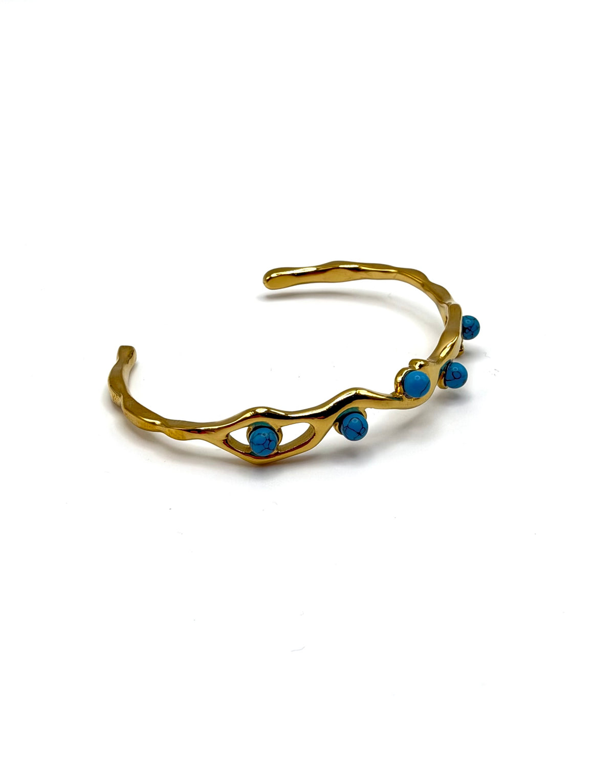 Multi Natural Stone Bangle