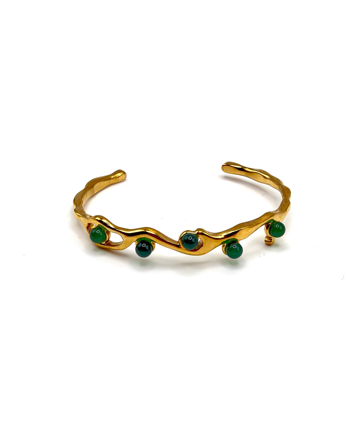 Multi Natural Stone Bangle