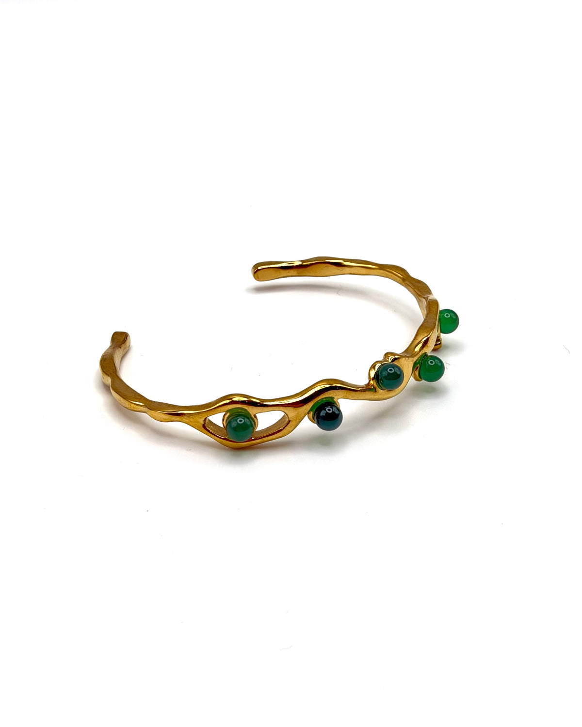 Multi Natural Stone Bangle