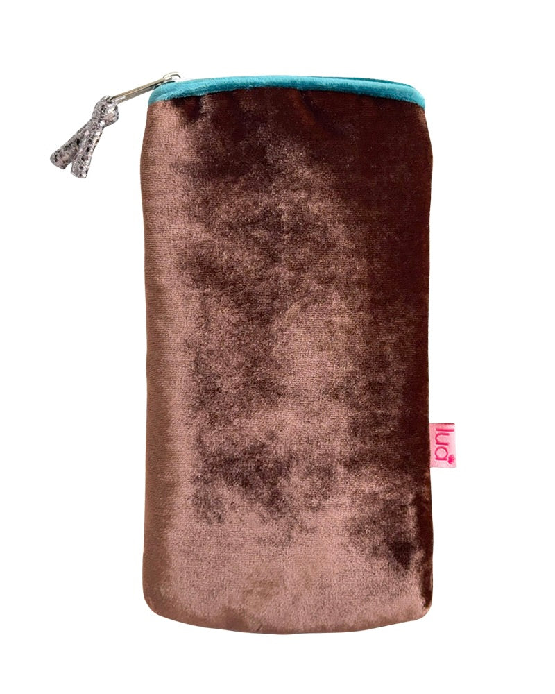 Velvet Glasses Purse