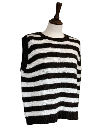 Violet Stripe Tank Top