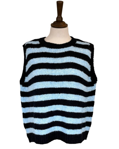 Violet Stripe Tank Top