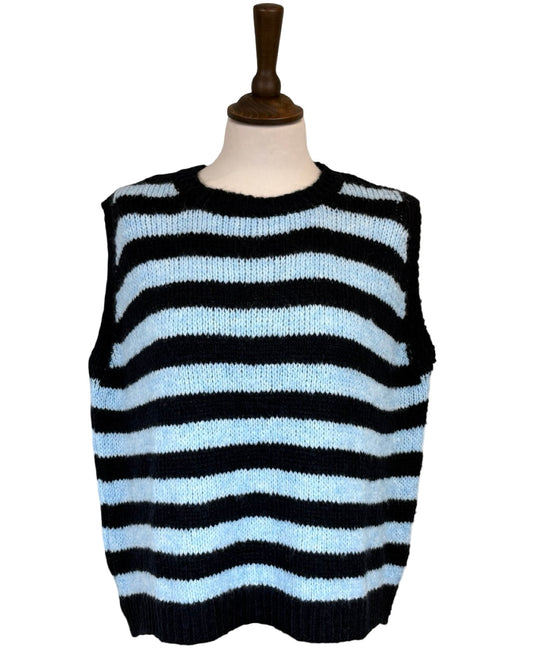 Violet Stripe Tank Top