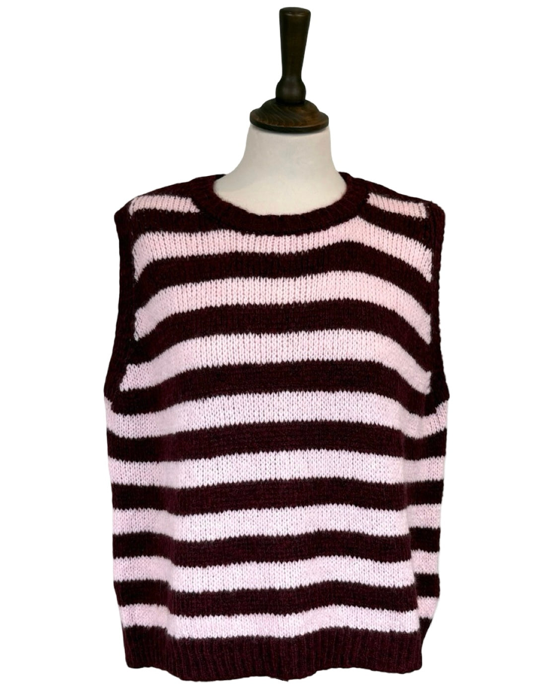 Violet Stripe Tank Top