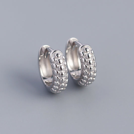 Silver Plait Huggies