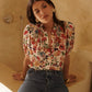Solanje Floral Blouse