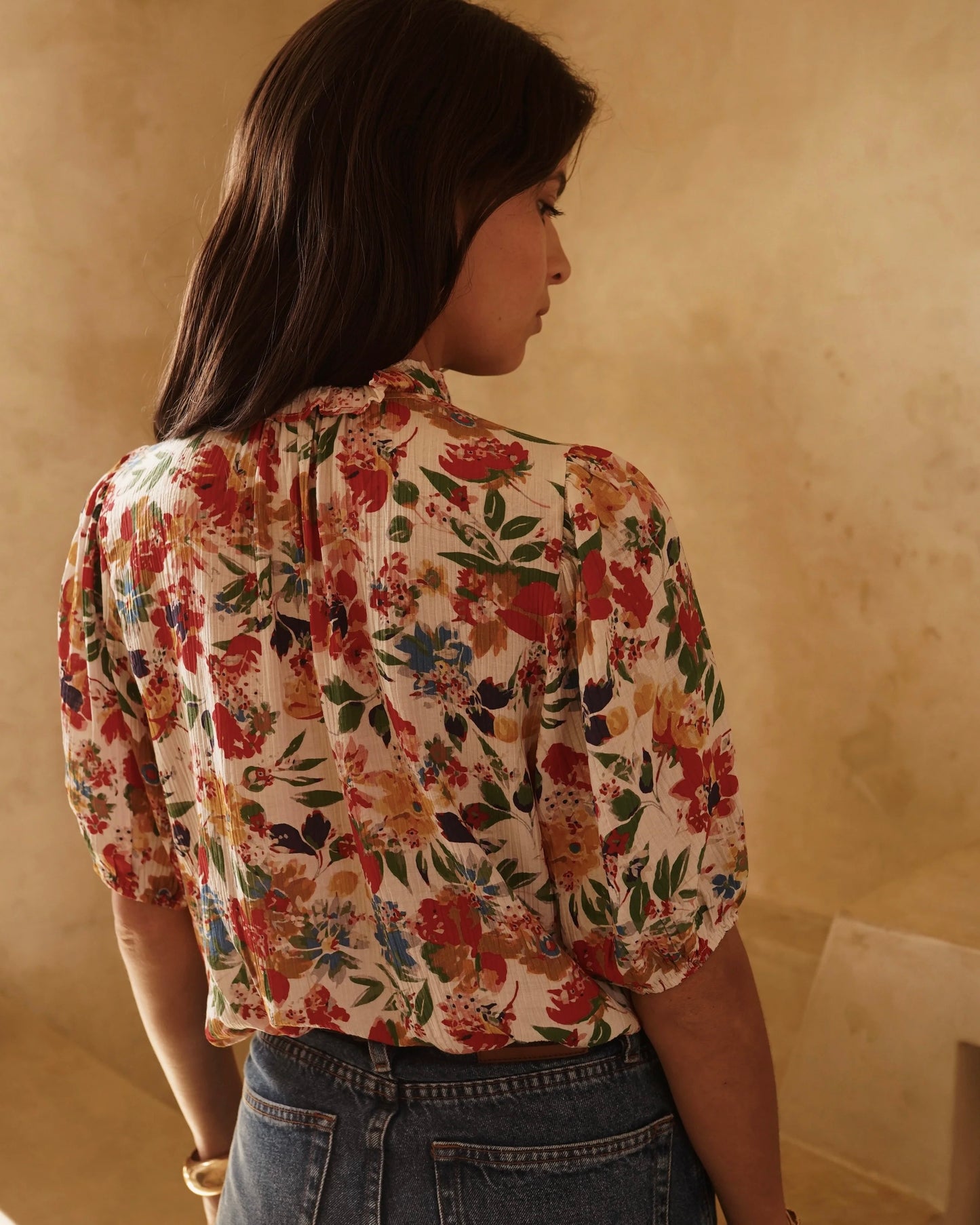 Solanje Floral Blouse