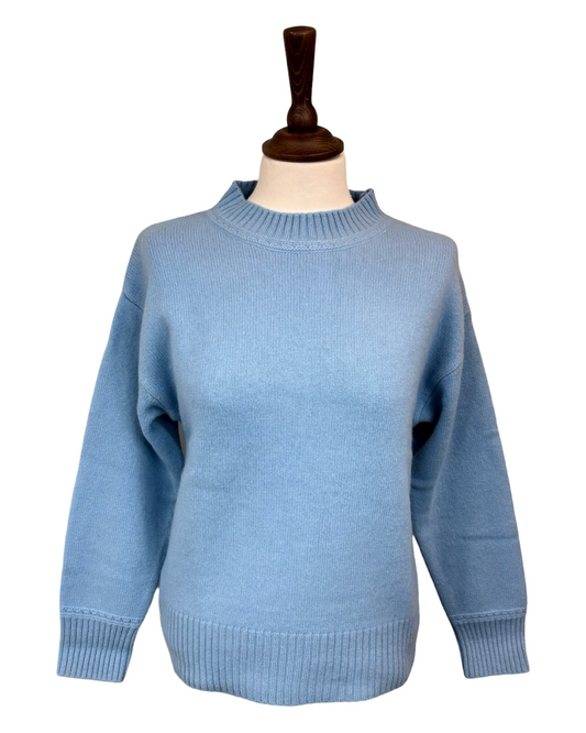Lucille Plain Wool Jumper
