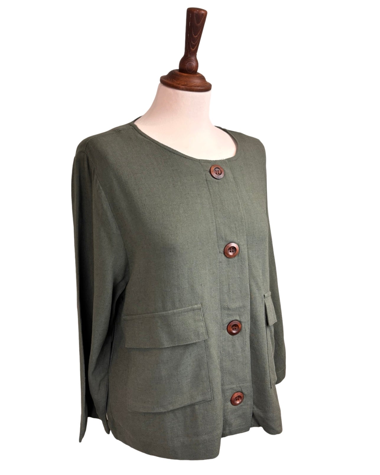 Alicia Line Front Pockets Jacket