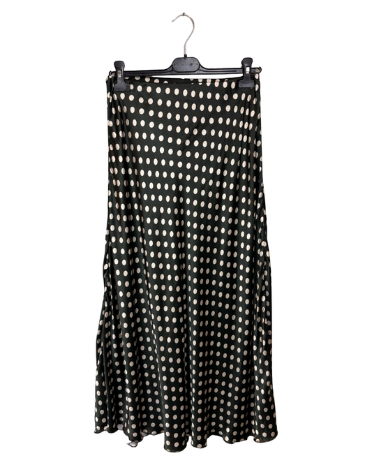 Nadia Spot Bias Skirt