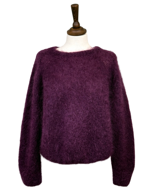 Alina Mohair V Neck Jumper