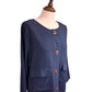 Alicia Line Front Pockets Jacket