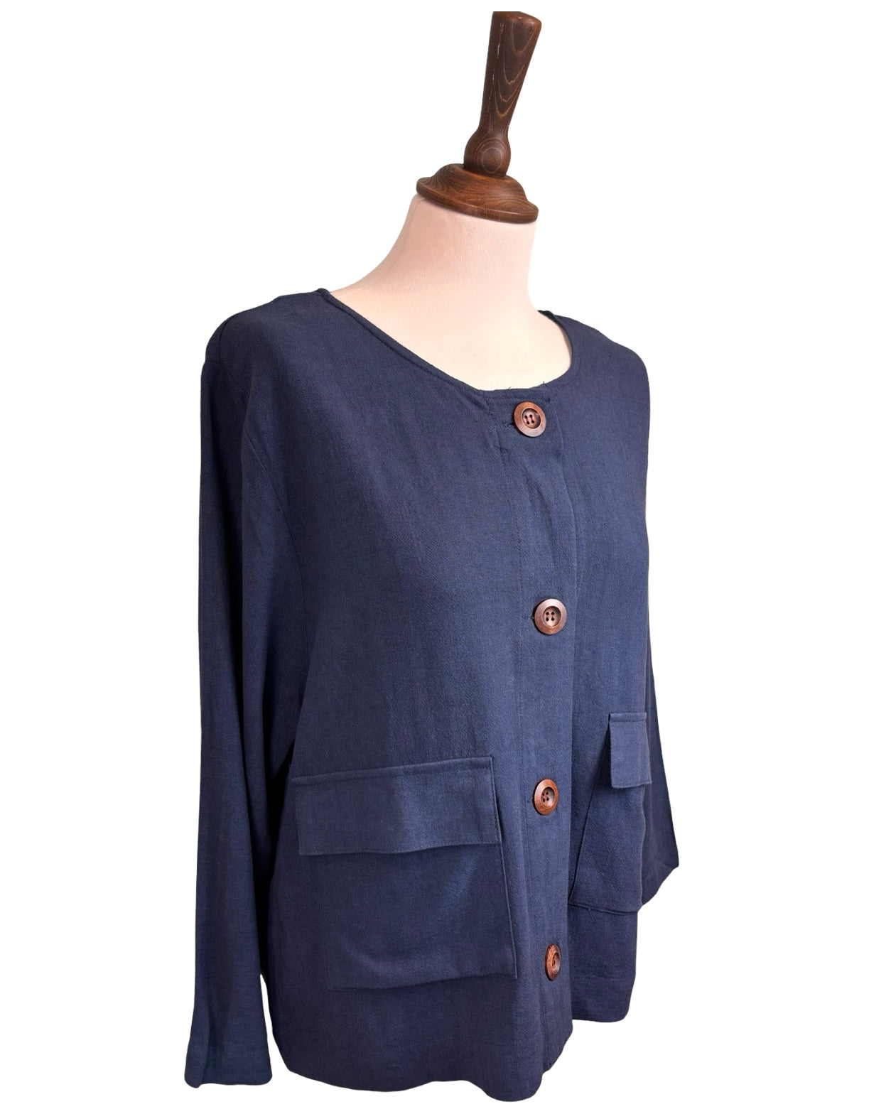 Alicia Line Front Pockets Jacket