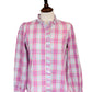 Ava Check Ruffle Shirt