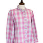 Ava Check Ruffle Shirt