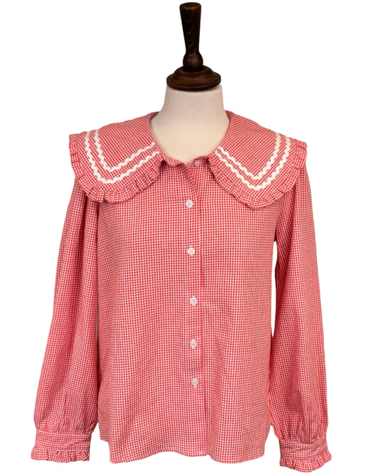 Daisy Gingham Blouse