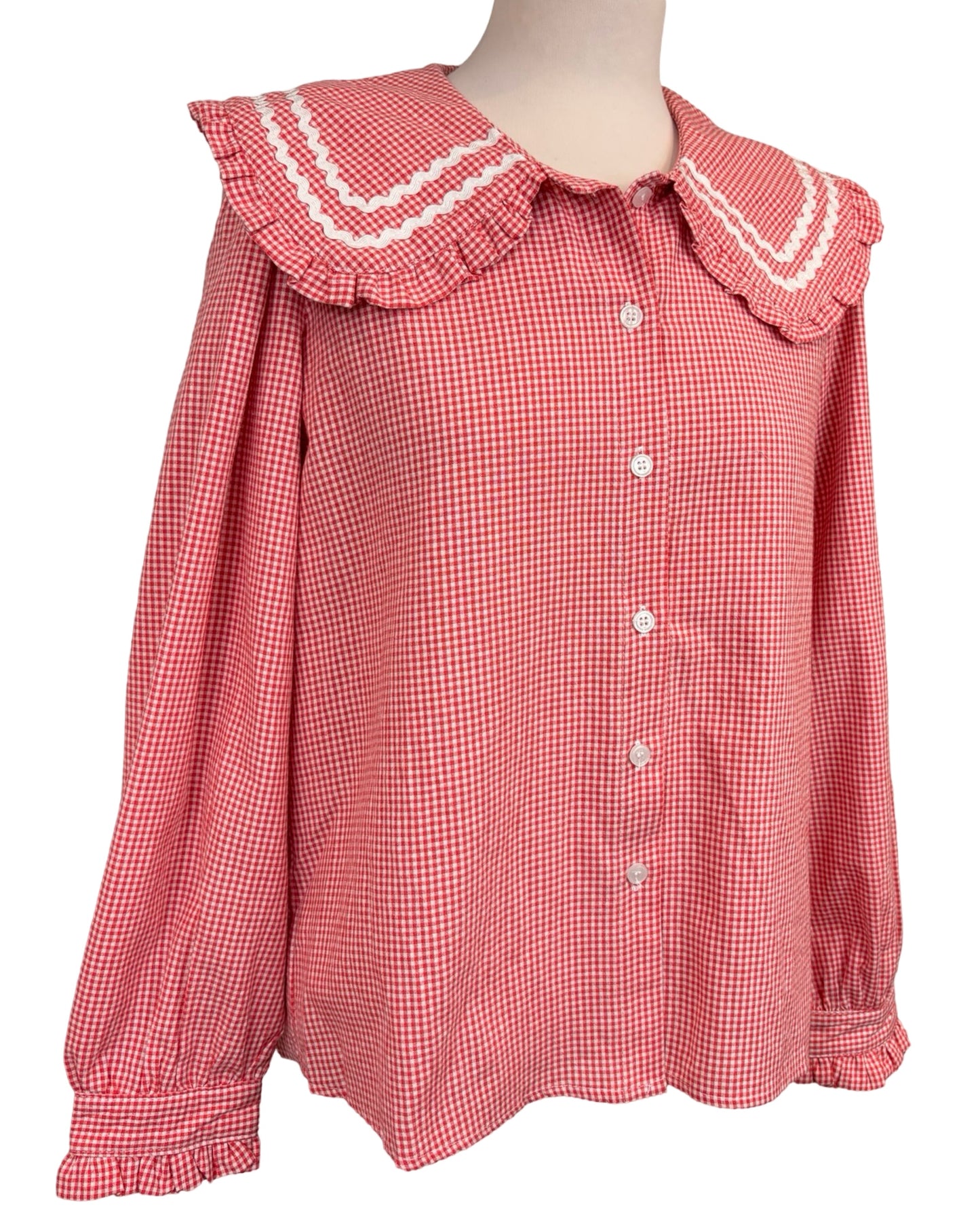 Daisy Gingham Blouse