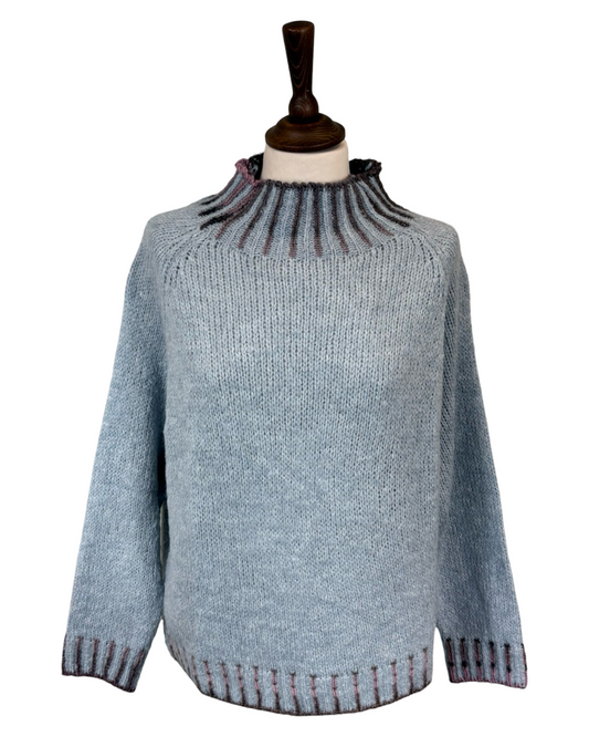 Elena Blanket Stitch Jumper