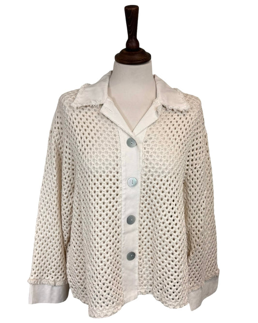 Marina Open Knit Jacket