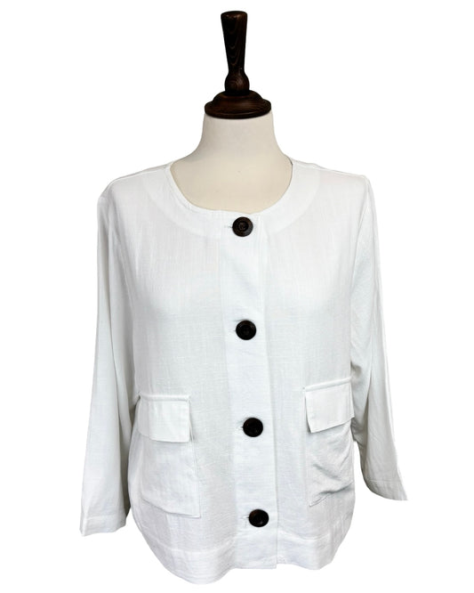 Alicia Line Front Pockets Jacket