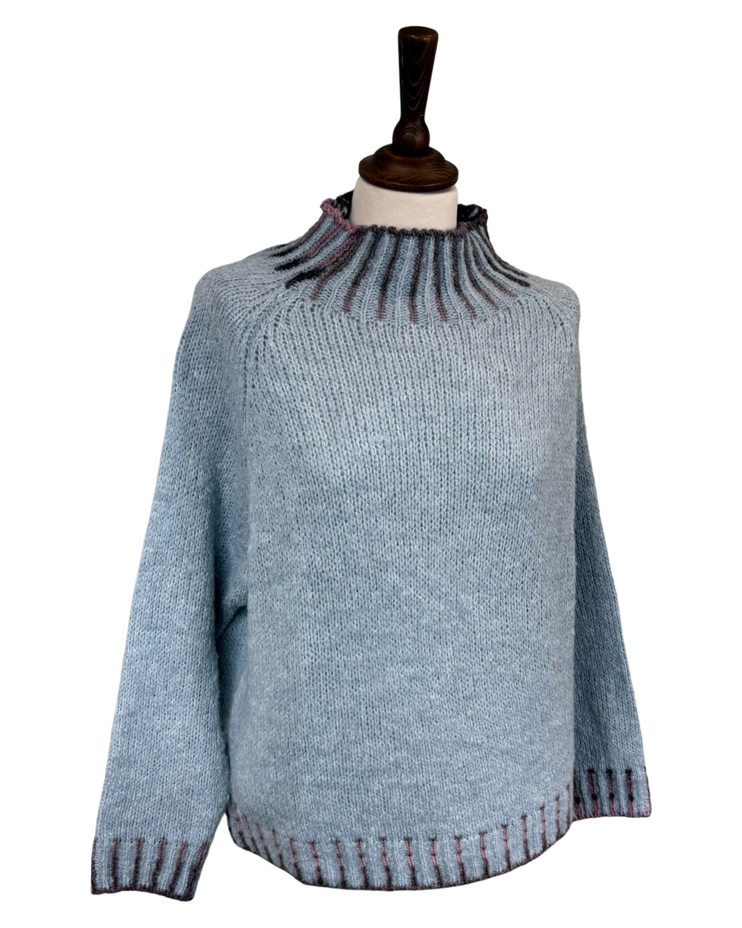 Elena Blanket Stitch Jumper