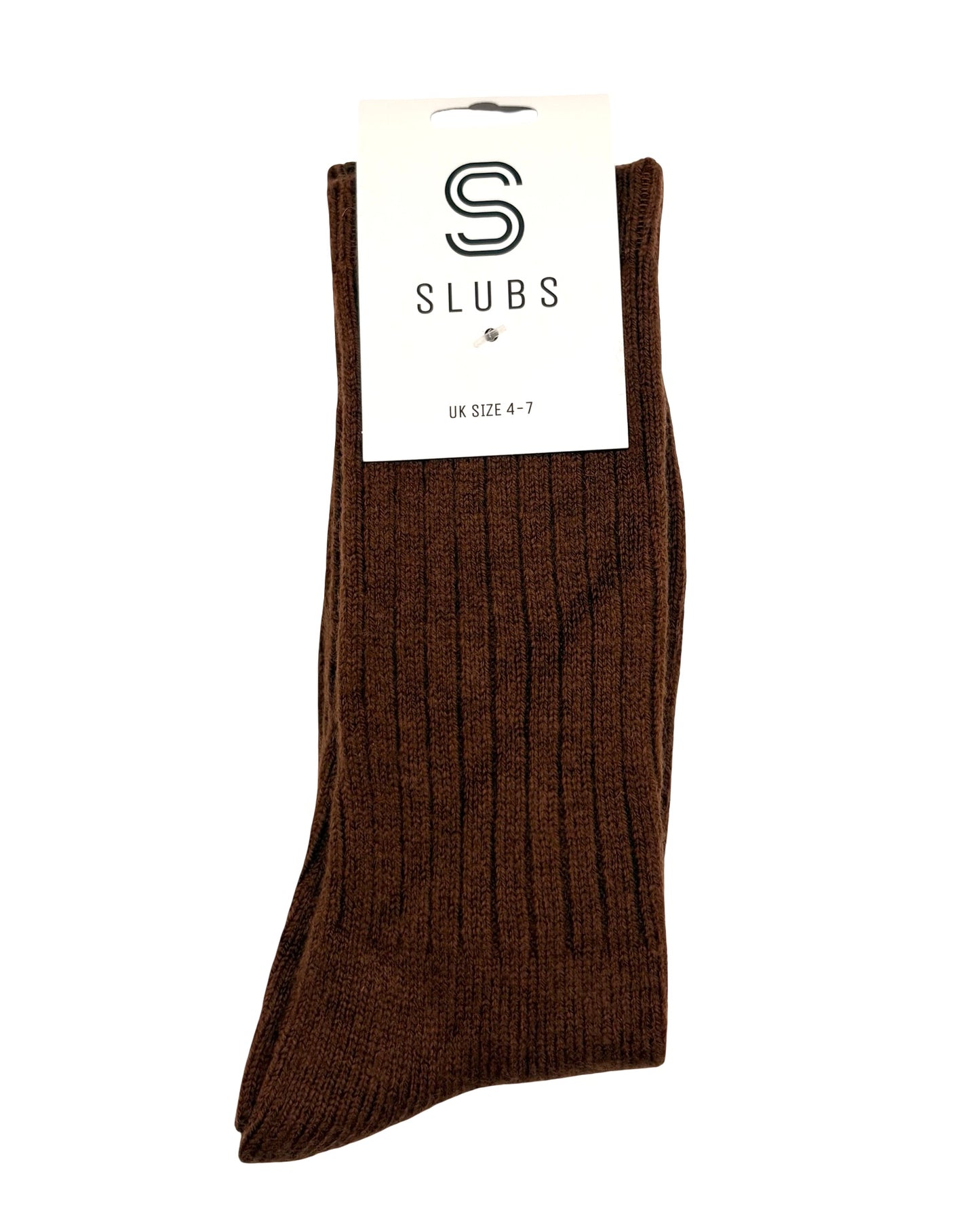 Slubs Wool Mix Socks
